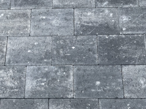 betonsteen 20x30x6 grijszwart