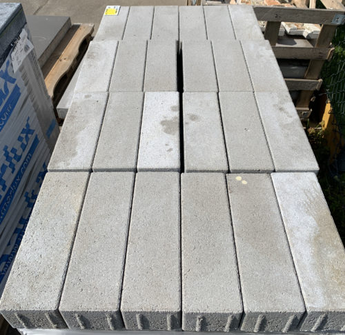beton klinker 30x10x8 grijs B-keus
