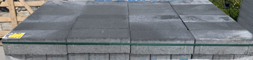 beton klinker 30x10x8 zwart B-keus