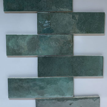 Wandtegel - 6,5x20 - Artisan - Moss green - Art 144135