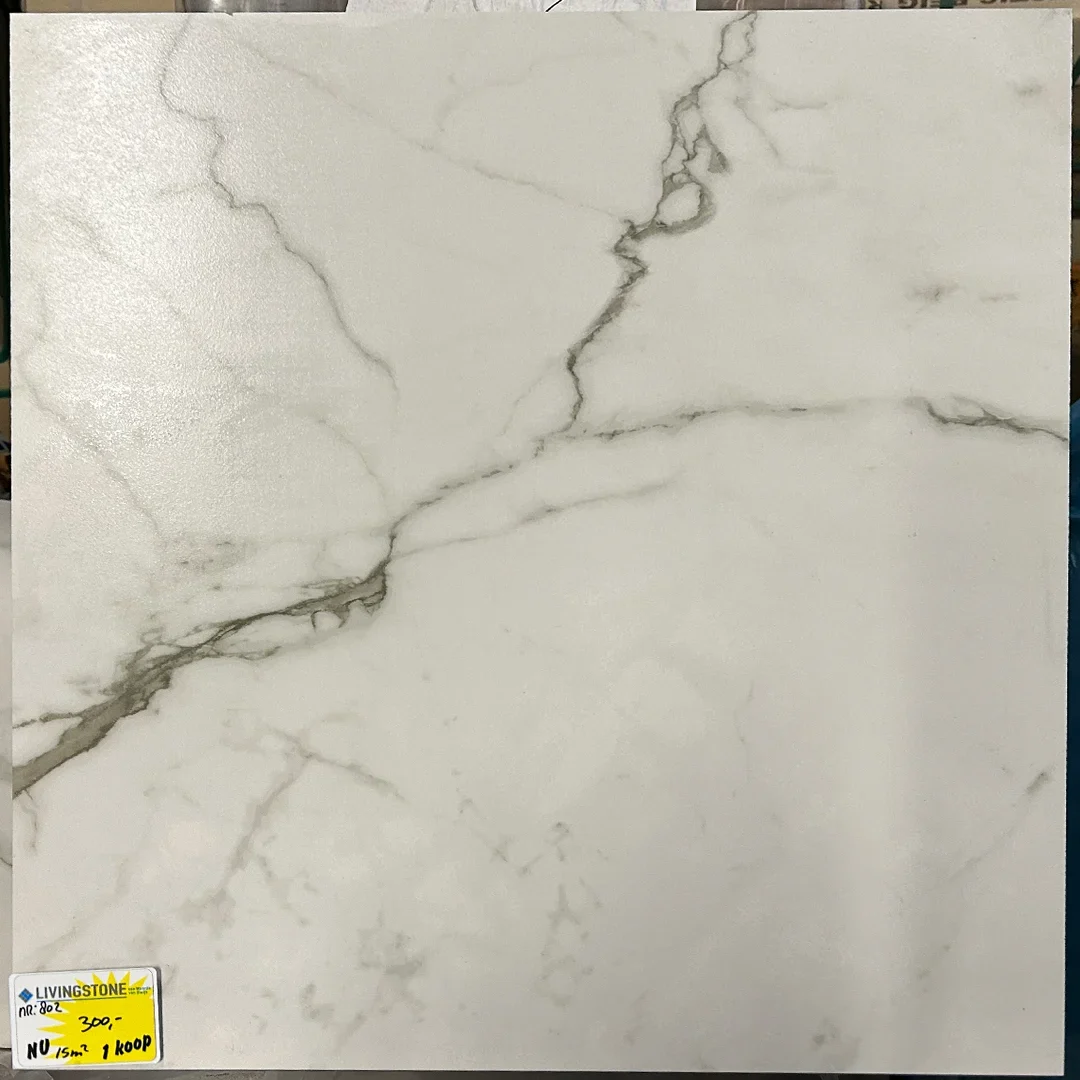 802 - 60x60 - GLX 07 spider mat- 1 koop- 15m2 € 300
