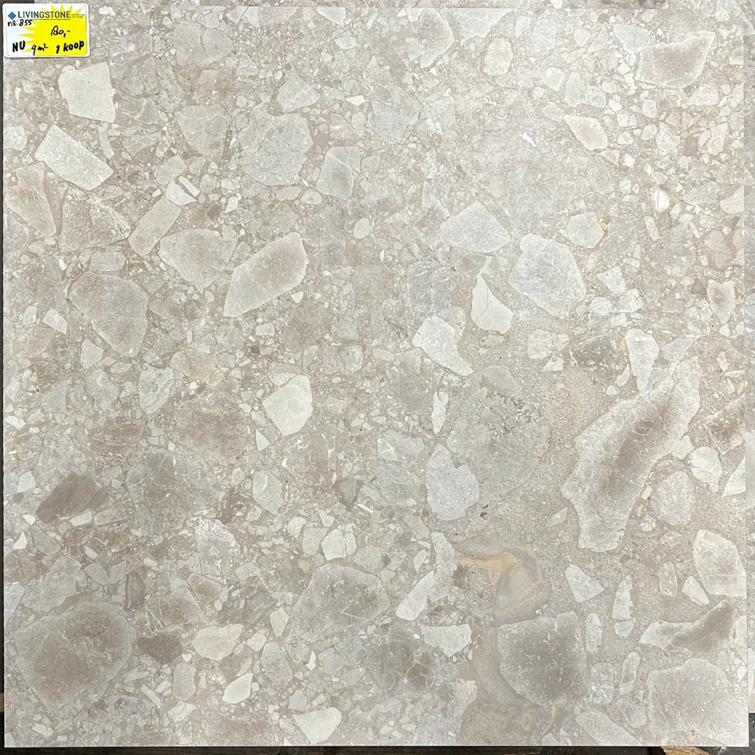 855 - 75x75 - cerpa rodas grey - 1 koop - 9m2 - €180