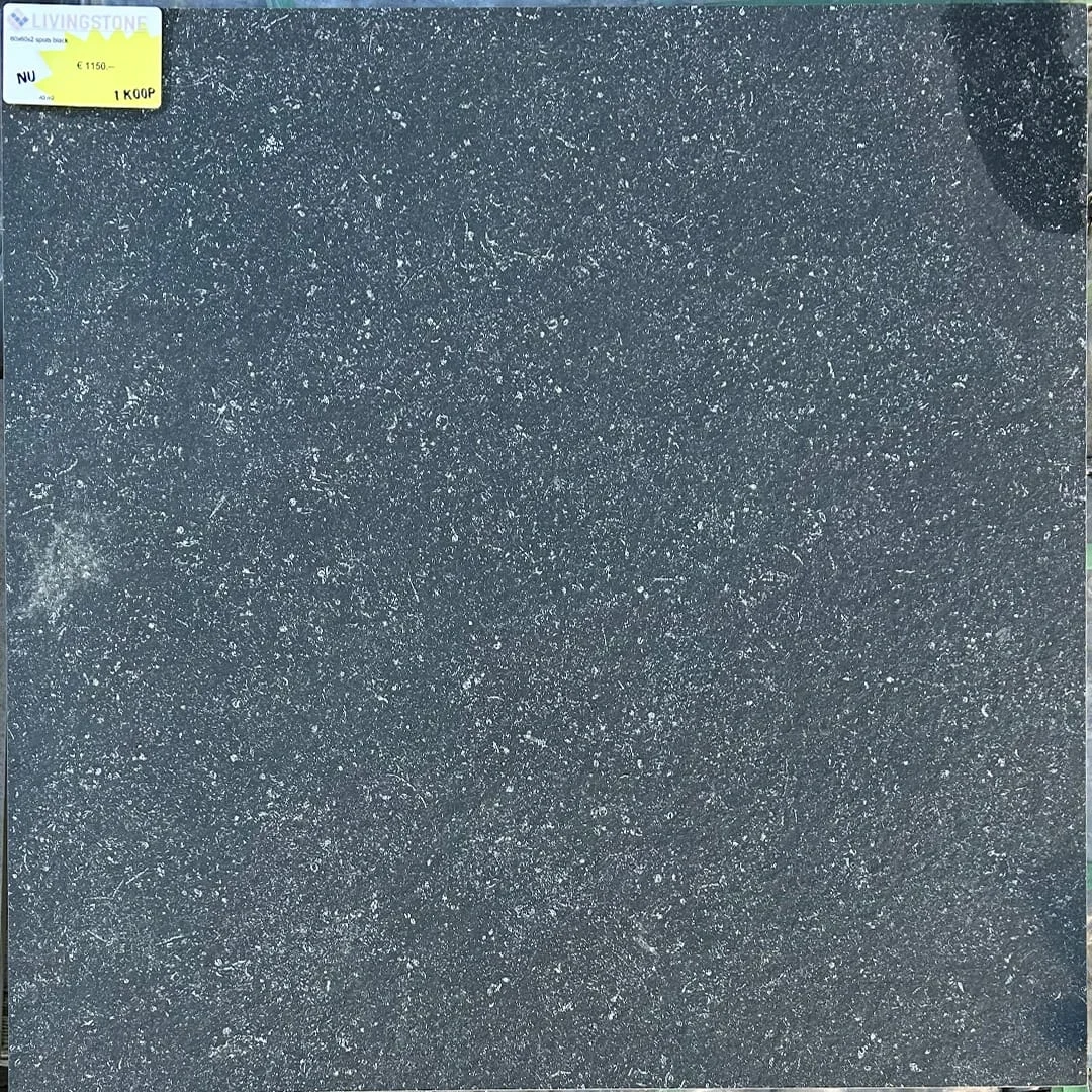 Keramische buitentegel - Spots black - 60x60x2 - 43m2 - 1 koop