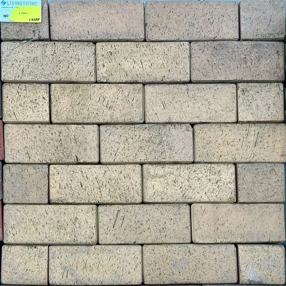 Gebakken bestrating -  5106 5107 - 100m2 - 1 koop