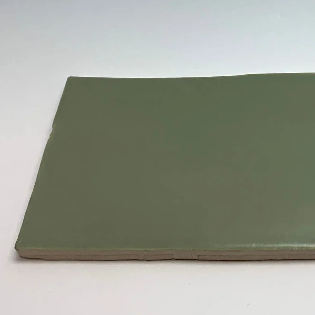 wandtegel - 7,5x30 - Vintage mat - Olive- Art 142600