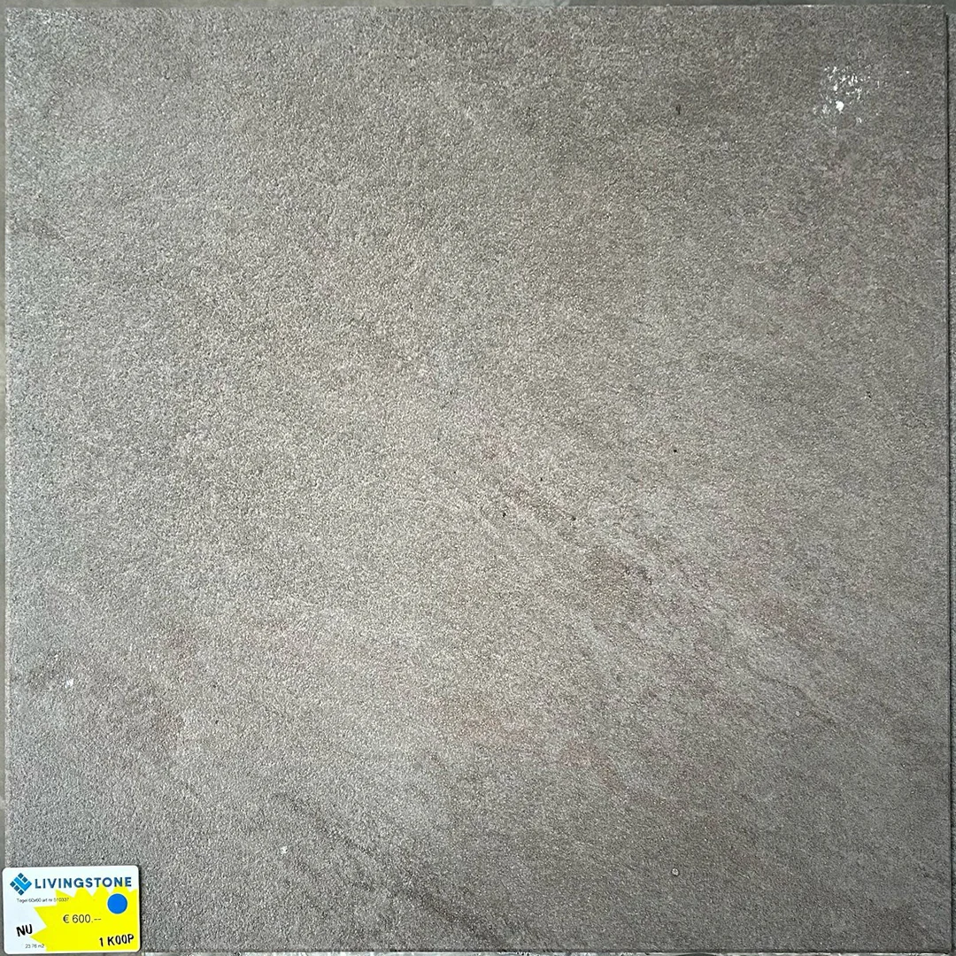 Gecoate beton tegel – 60×60 – Art 510337 – 1 koop – 23,76m2 - Bkeus €600