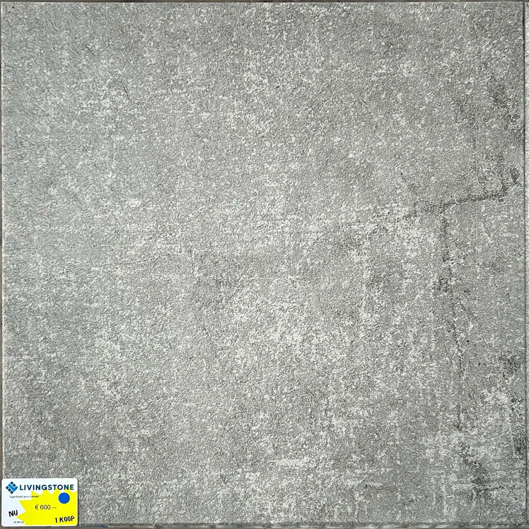 Gecoate beton tegel – 60×60 – Art 549446 – 1 koop – 24,48m2 - Bkeus €600