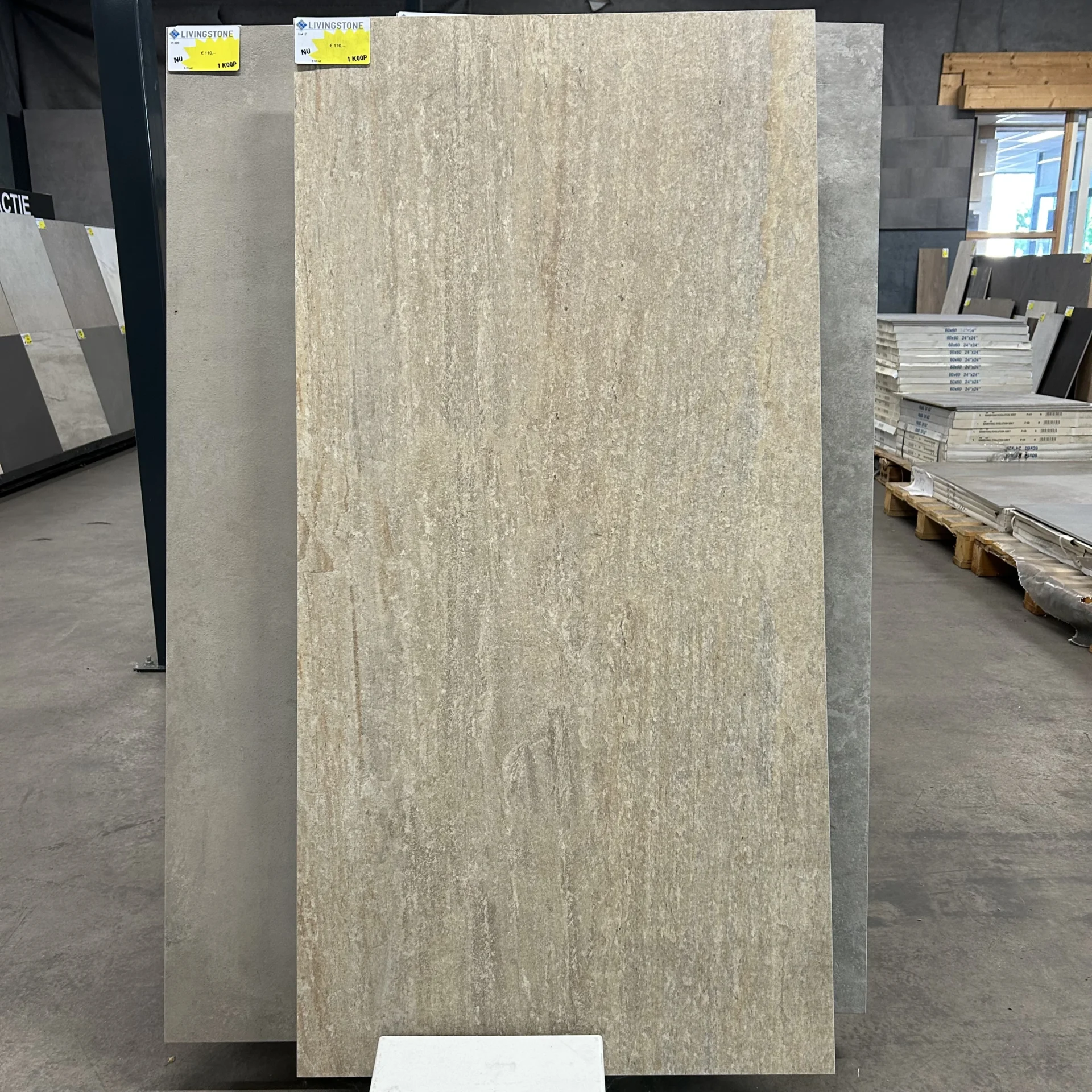 H417 - 60x120 - Valsecchia recover beige - 1 koop - 8,64m2 - €170