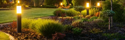 Elegant and Modern Garden LED Lighting